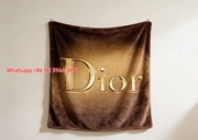 Luxury Dior Flannel Sofa Throw Blanket D316